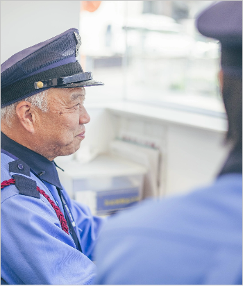 施設警備写真